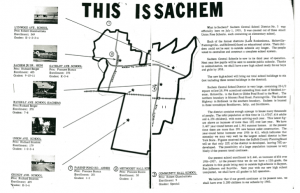 This was the inside page on the original issue of "Sachem News."