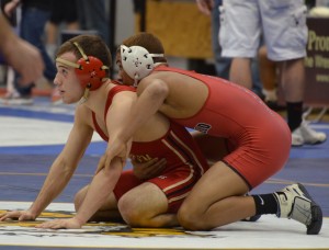 Jackson Mordente during his 145-pound semifinal win.