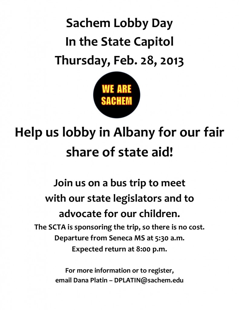 Sachem Lobby Day