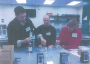 Photo from DEC E-Newsletter featuring teachers from Sachem East.