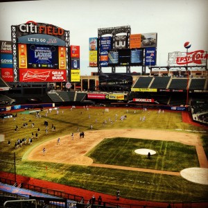 Citi Field was turned into a lacrosse venue this weekend.
