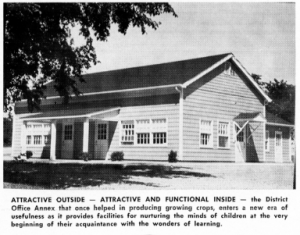 Former District Office Annex in 1961.