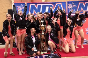 The Sachem North Varsity Arrowettes defended their national jazz title.