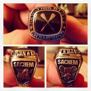 Championship rings were purchased by members of the '93 team.