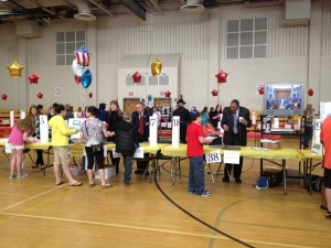 The gym was packed with students and professionals at Sequoya.