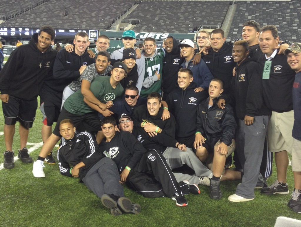 Sachem's football team enjoyed a Sunday at MetLife Stadium.