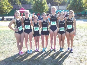 Varsity Squad Minutes before the start of Eastern States.