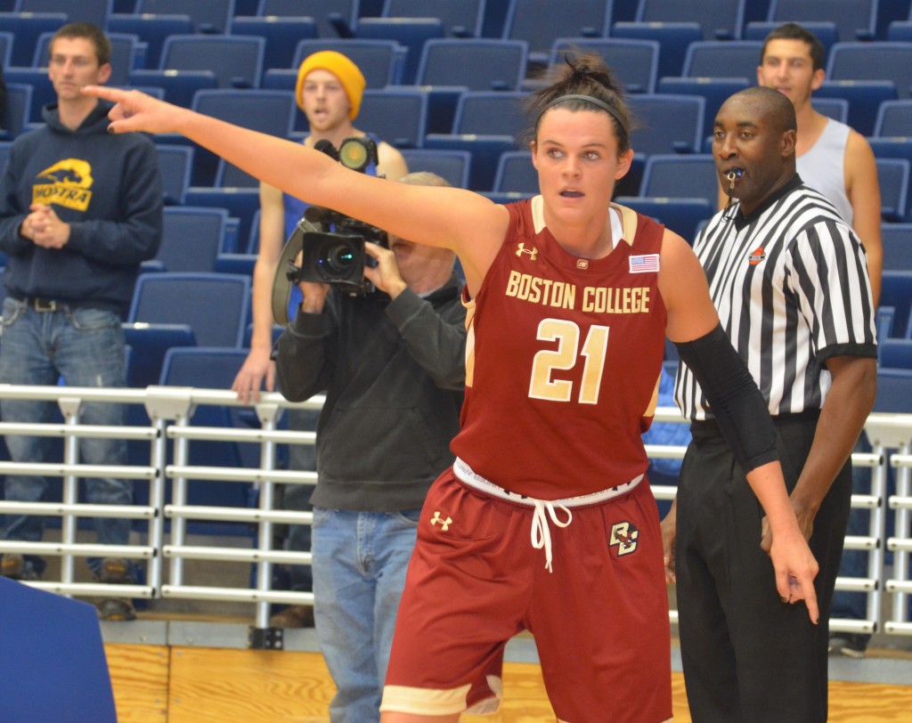Kristen Doherty played on Long Island for the first time since graduating from Sachem.
