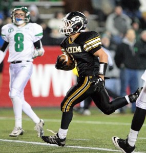 Trent Crossan scored one of the most important touchdowns in program history. / Credit Ray Nelson