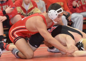 Jake Restrepo won his match on Wednesday.