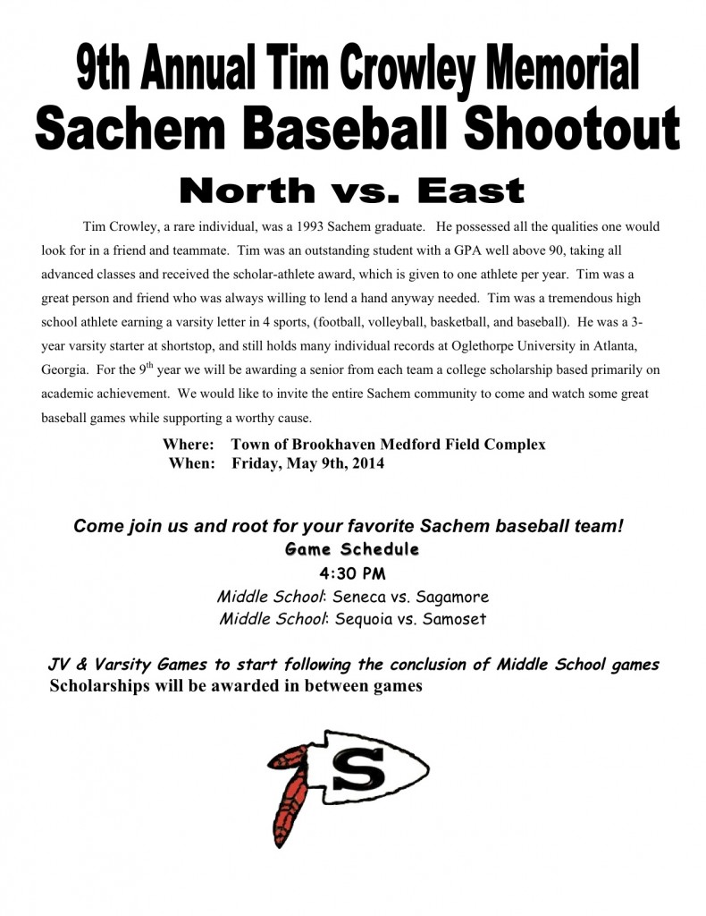 14 Tim Crowly Sachem Flyer