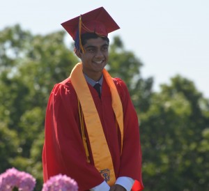 Sachem East Valedictorian Anmol Gupta. 