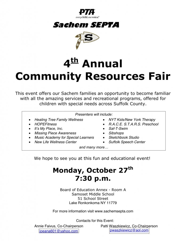 SEPTA_Community Resources Fair 2014_Flyer