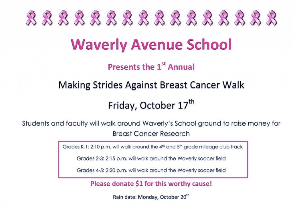 breast cancer flyer