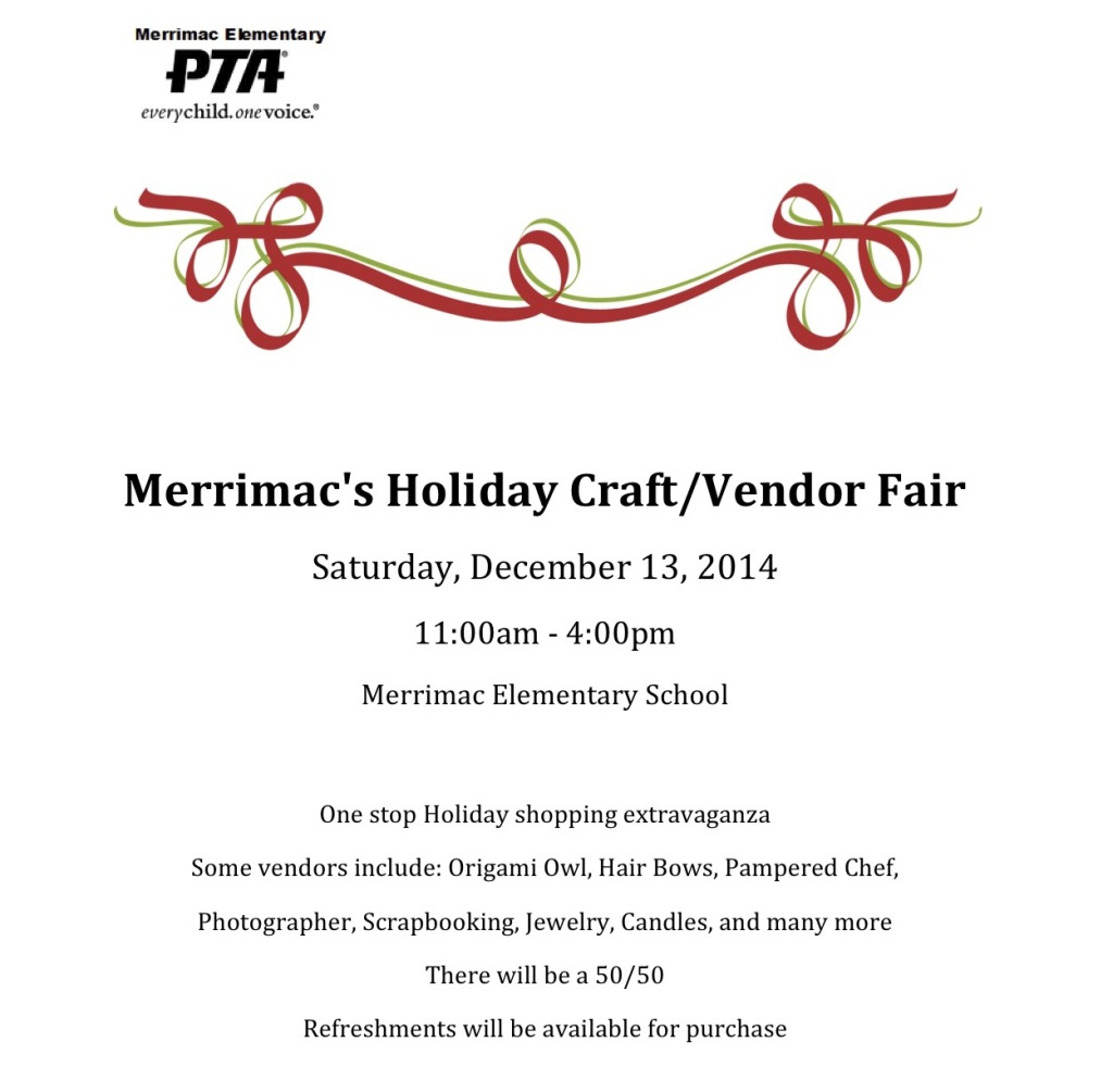 Craft Fair flyer dec