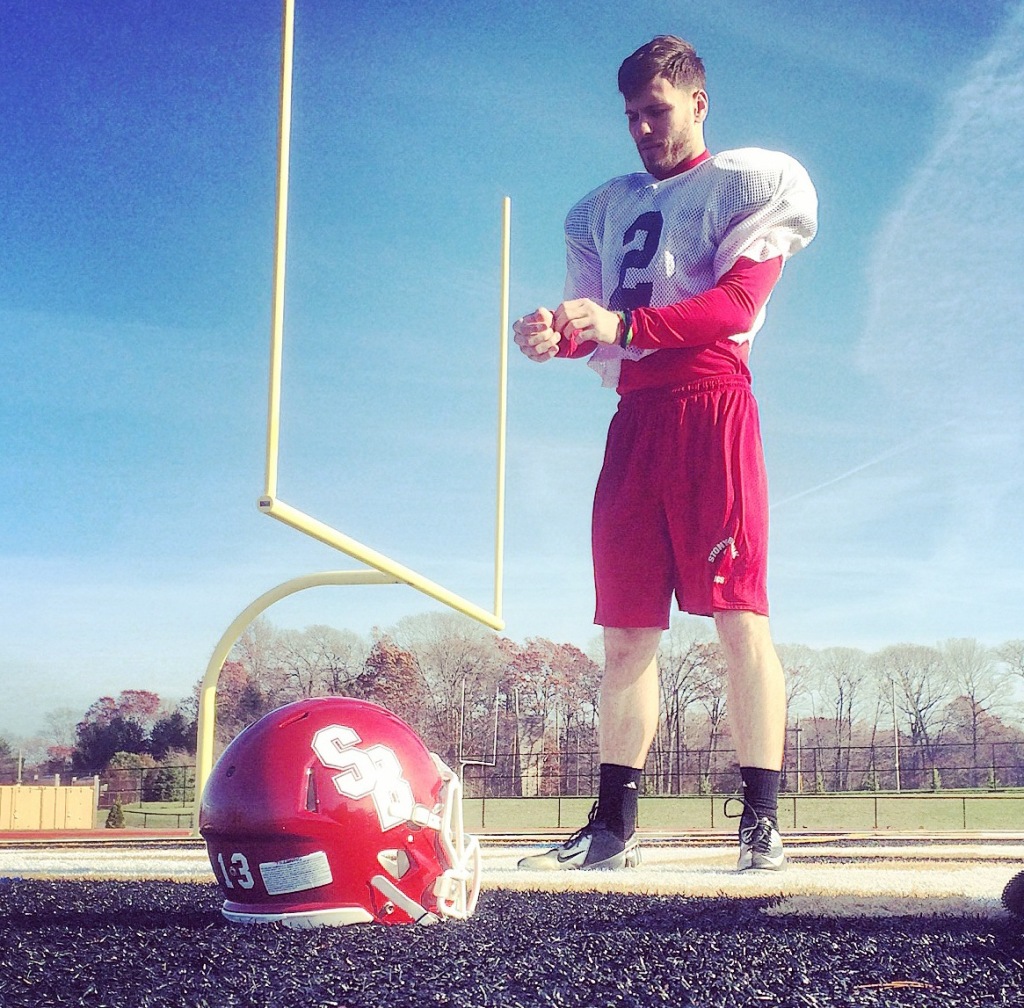 Geoghan working out at Sachem North last week.