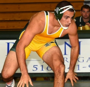 DiIorio won his debut match against Stony Brook this season. / Credit LIU Post