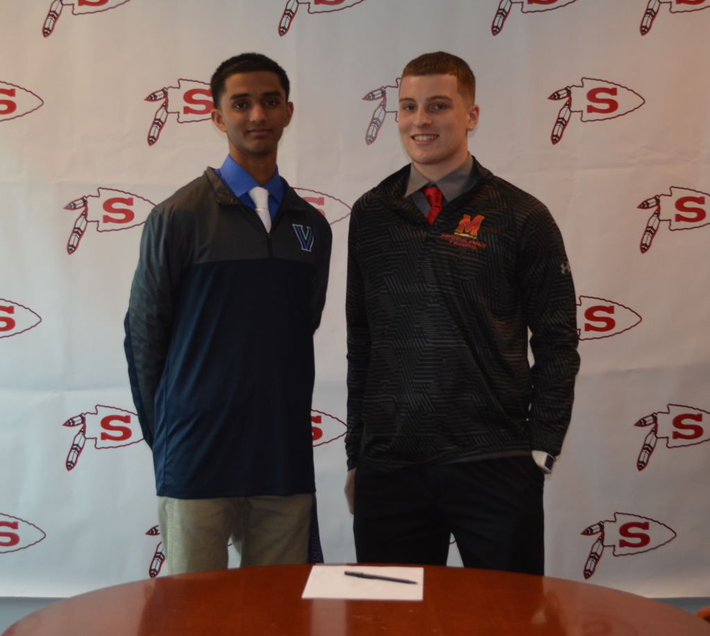 Utsav Deshpande and Drew Alfano will compete at the Division I level.