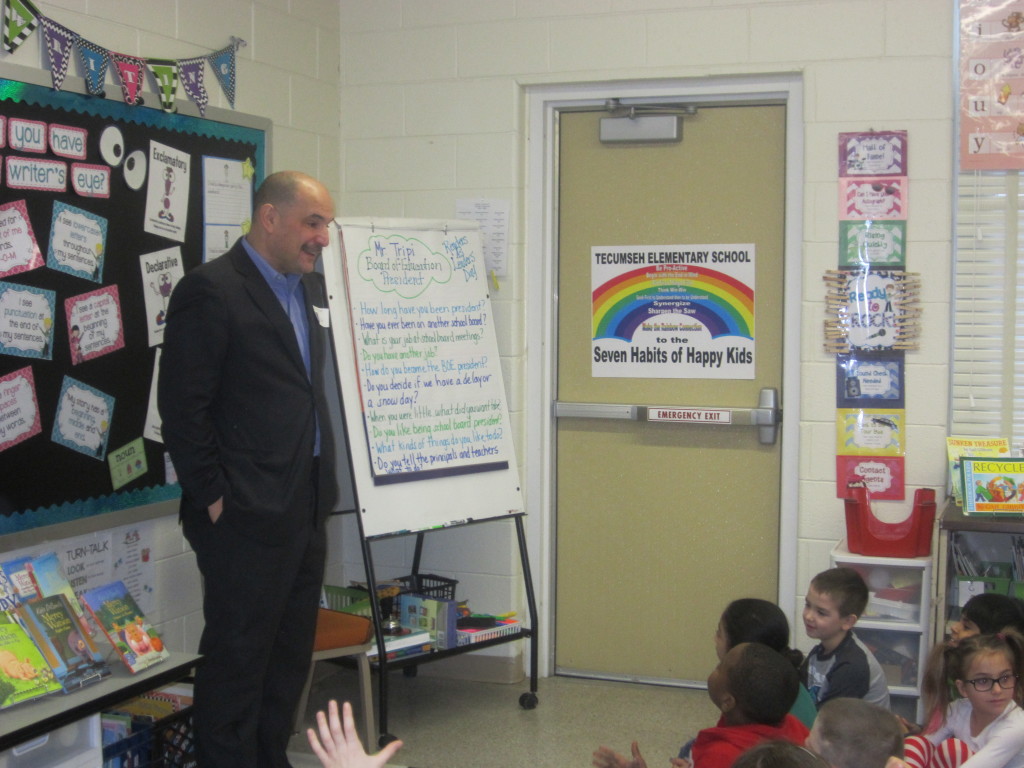 Sachem Board of Education President Sal Tripi