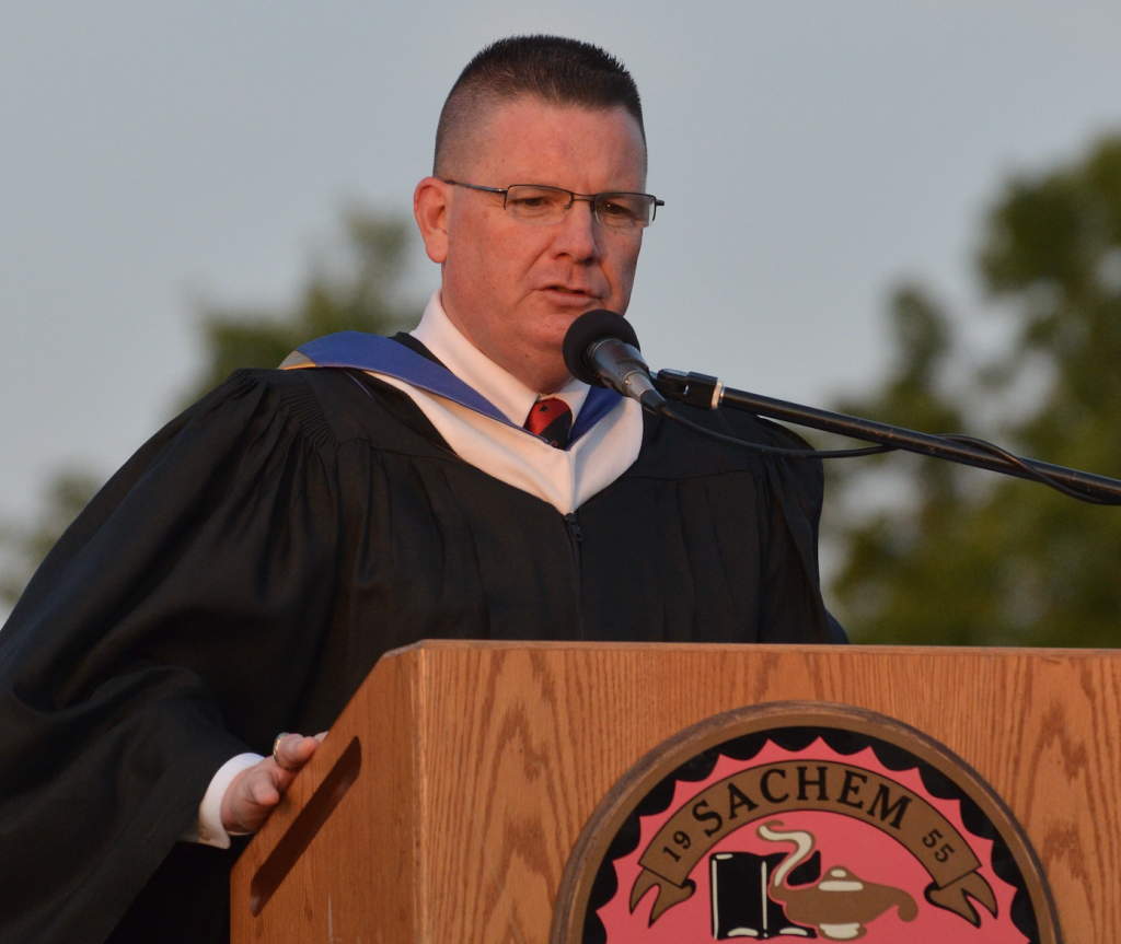 Sachem Superintendent James Nolan