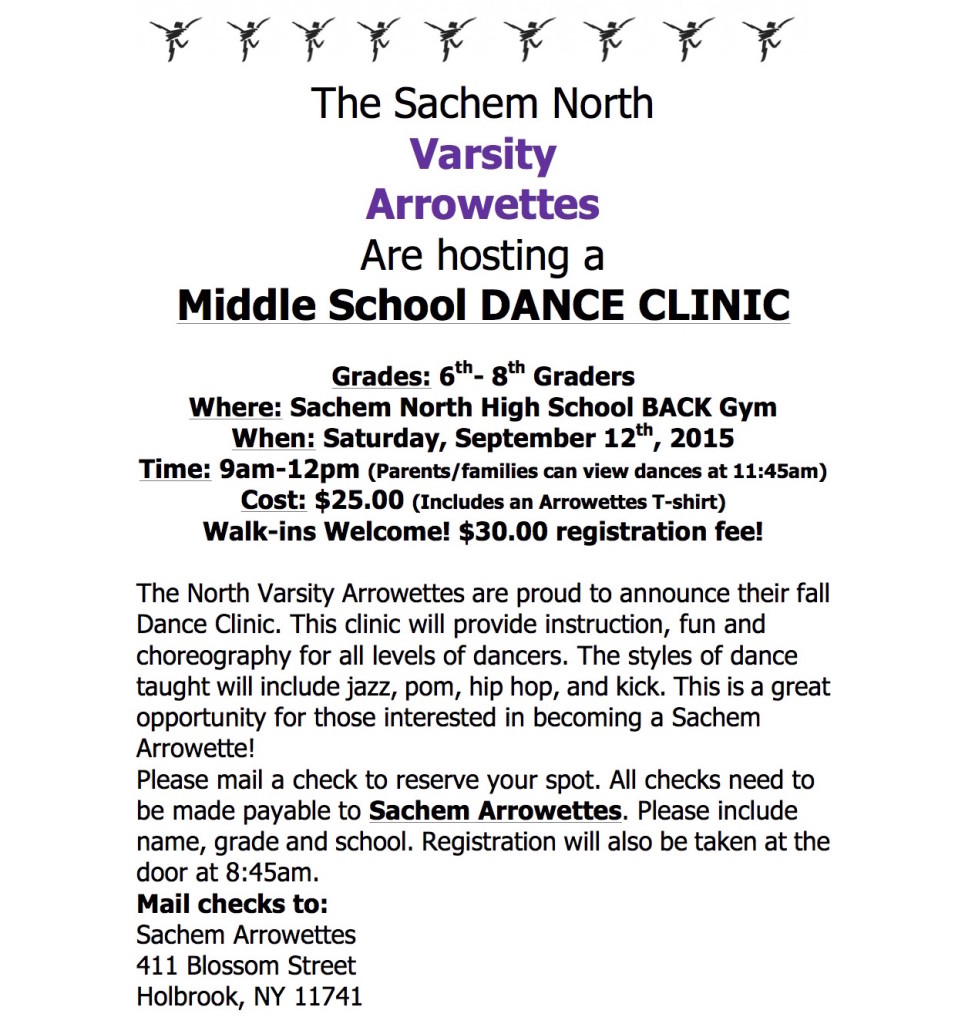 Middle School CLINIC!