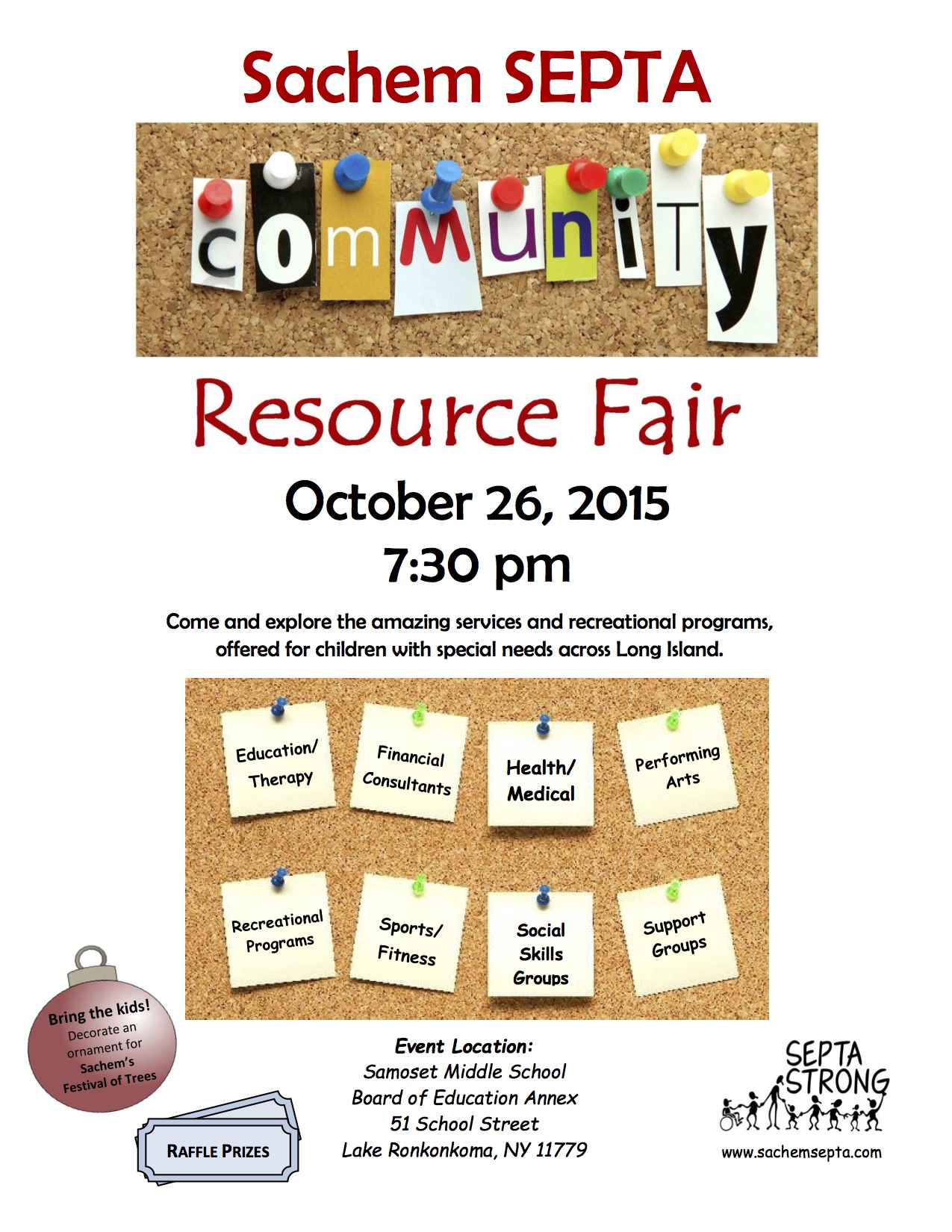 EVENT Sachem SEPTA Community Resource Fair Sachem Report