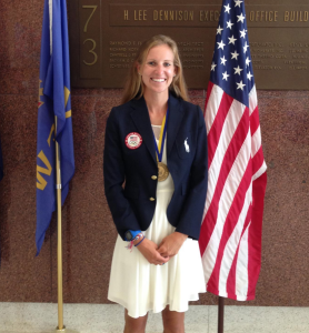 Michta-Coffey received a Distinguished Service Medal from Suffolk County.