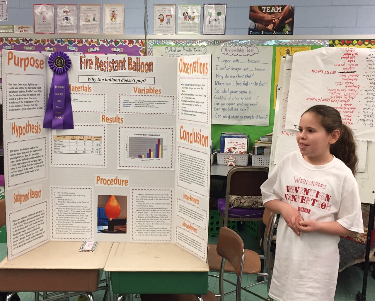 science fair research report