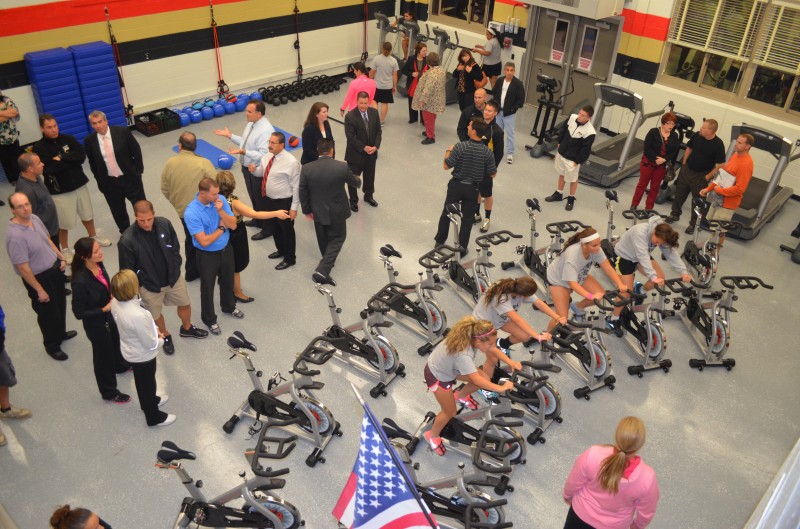Sachem North Unveils New Fitness Room Sachem Report