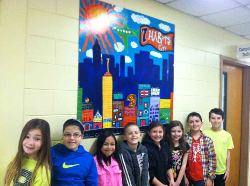 Merrimac Elementary creates 7 Habits City Sachem Report
