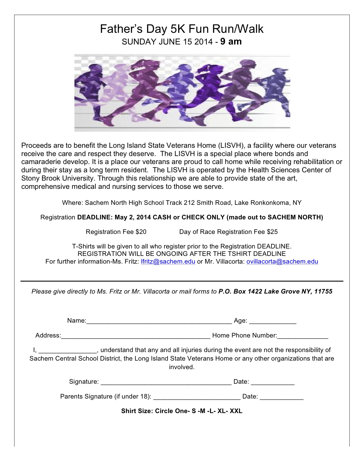 Event: Father’s Day 5K Run at Sachem North | Sachem Report