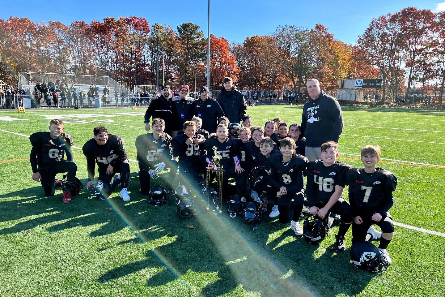 Sachem 11s and 12s Win Suffolk County PAL Titles Sachem Report