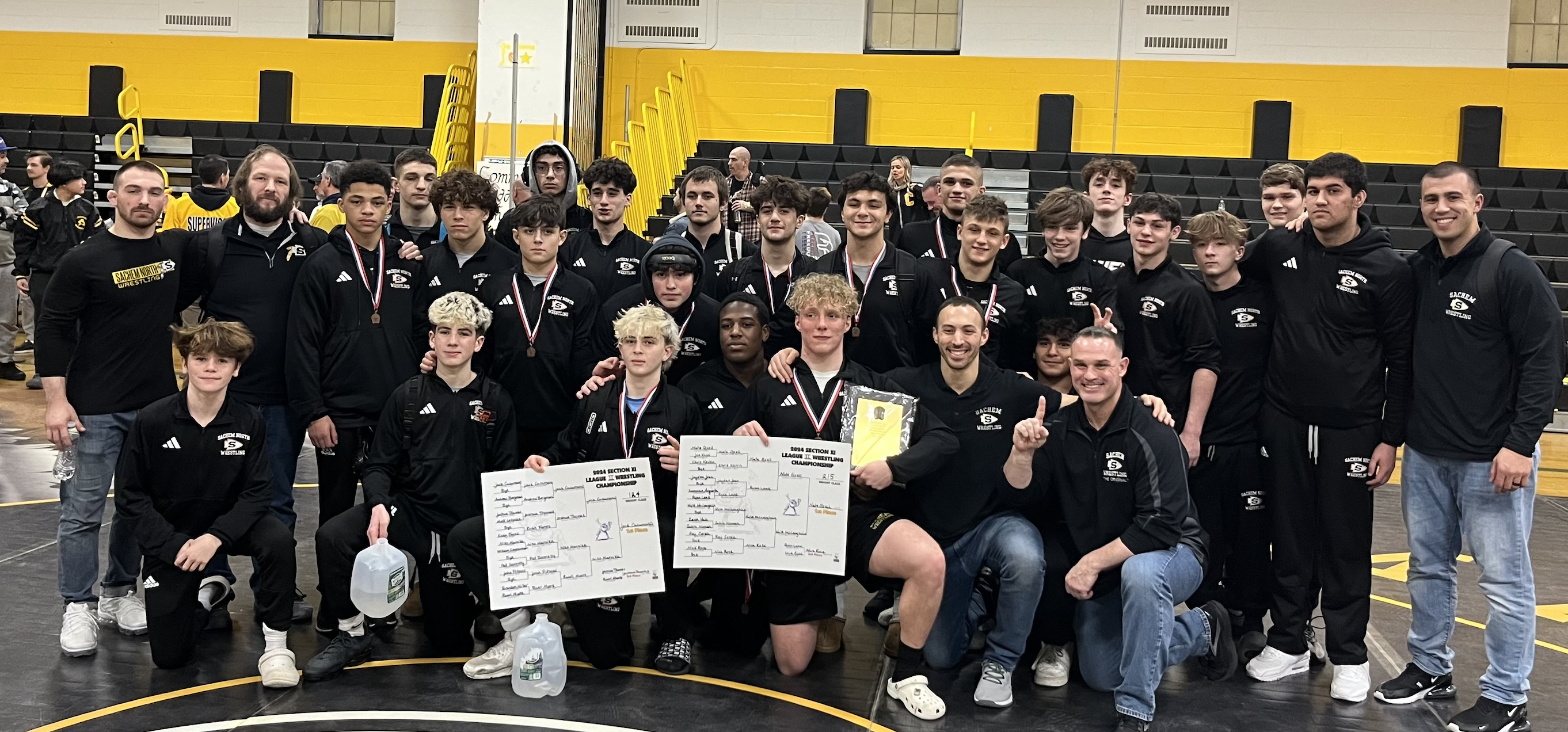Sachem North Wins League II Wrestling Championship | Sachem Report